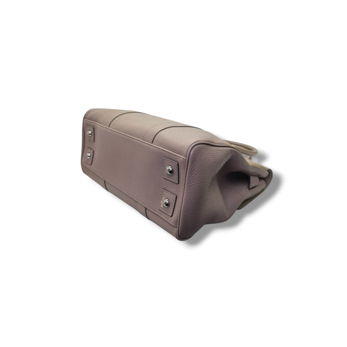 Mulberry Bayswater Pebbled Leather Shoulder Bag Shw (Beige)