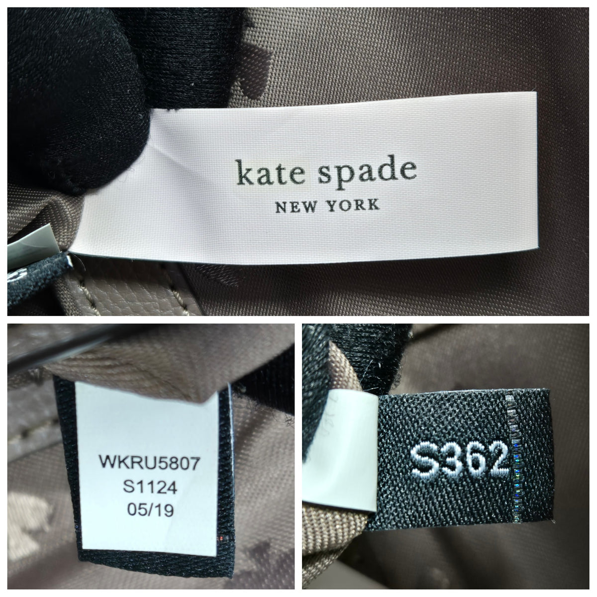 Kate Spade Maisie Patterson Drive Leather Crossbody Ghw (Brown)