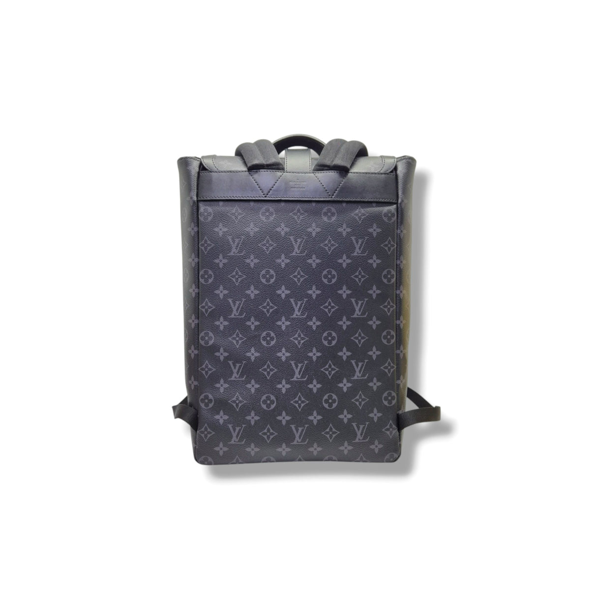 Louis Vuitton Saumur Backpack Monogram Eclipse Matte Black Hw