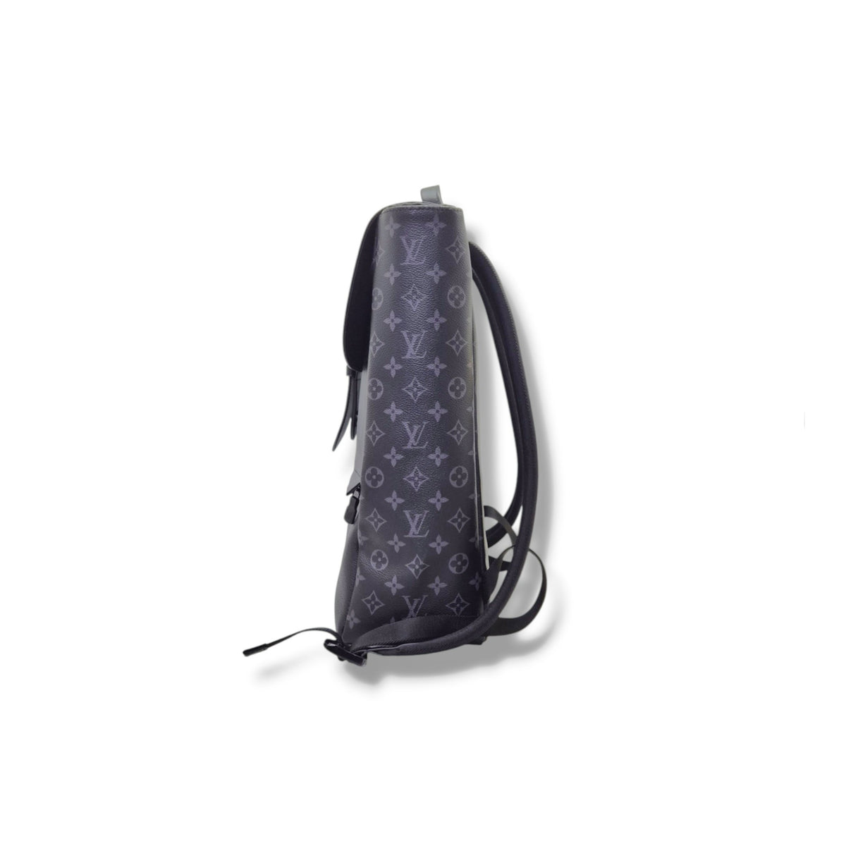 Louis Vuitton Saumur Backpack Monogram Eclipse Matte Black Hw