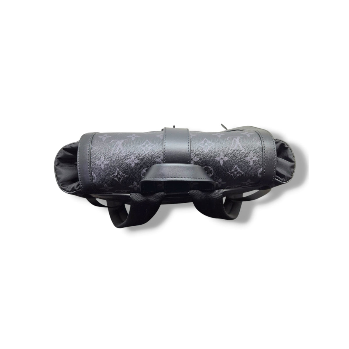 Louis Vuitton Saumur Backpack Monogram Eclipse Matte Black Hw