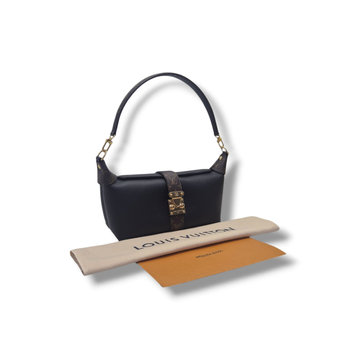 Louis Vuitton Pochette Mia Limited Edition Ghw (Black)