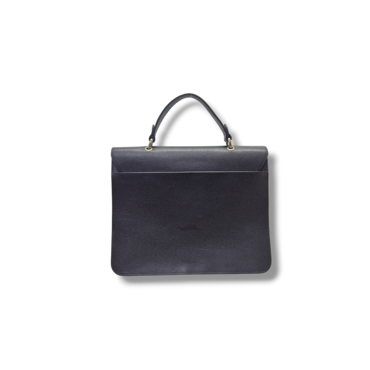 Furla Bella M Leather Tote Bag Ghw (Black)