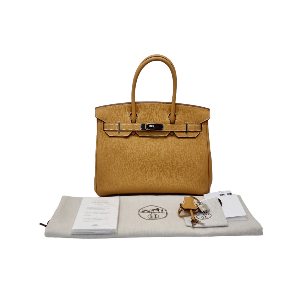 Receipt* LIke New Birkin 30 Togo Leather with SHW, Luxury, Bags
