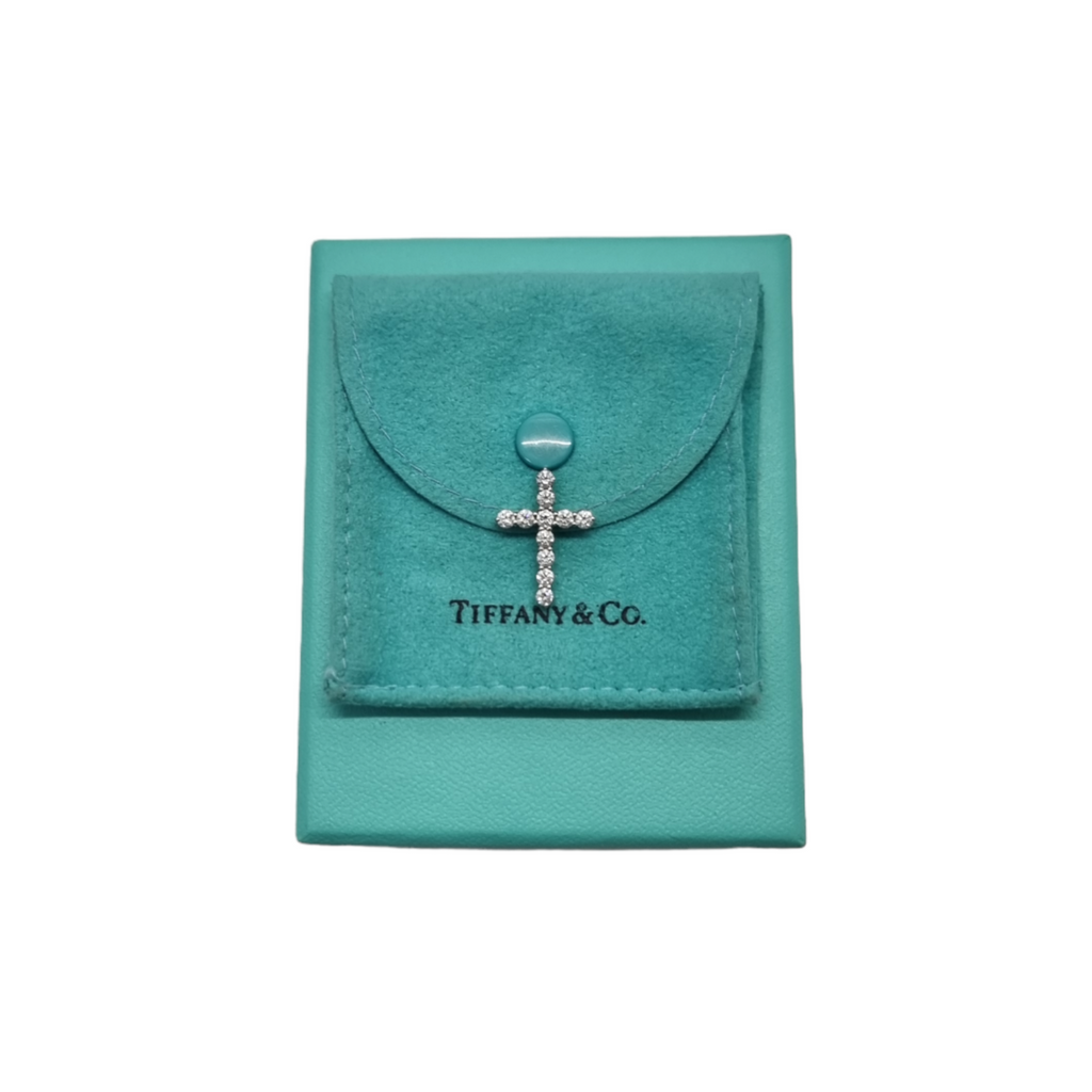 Tiffany Cross Pendant Silver – ValiseLaBel