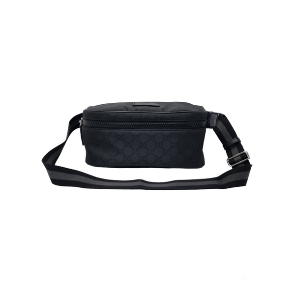 Gucci GG Guccissima Nylon Bumbag Shw Black