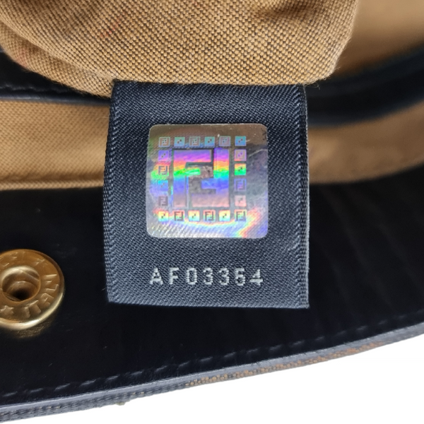 Fendi Du Jour Canvas Shoulder Bag Ghw (Multicolour)