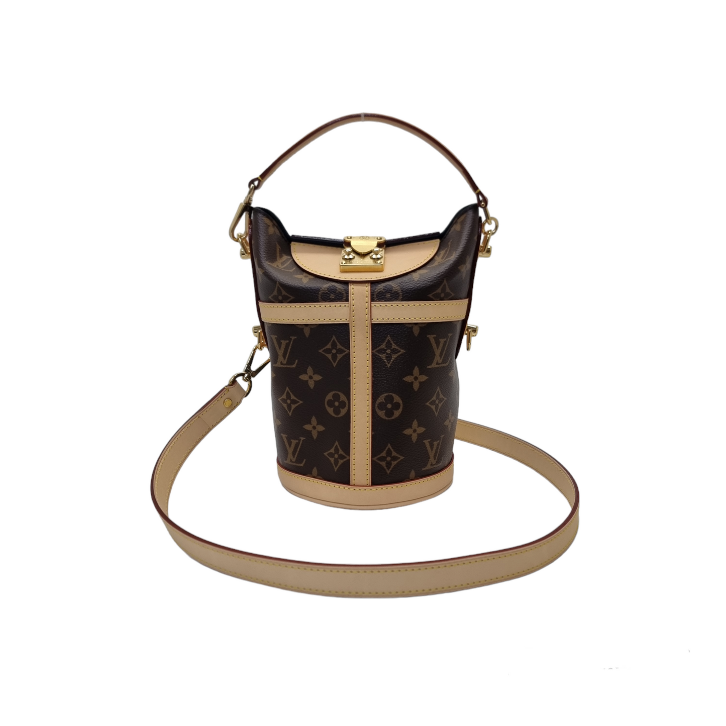 Louis Vuitton Duffle Bucket Bag Monogram Ghw