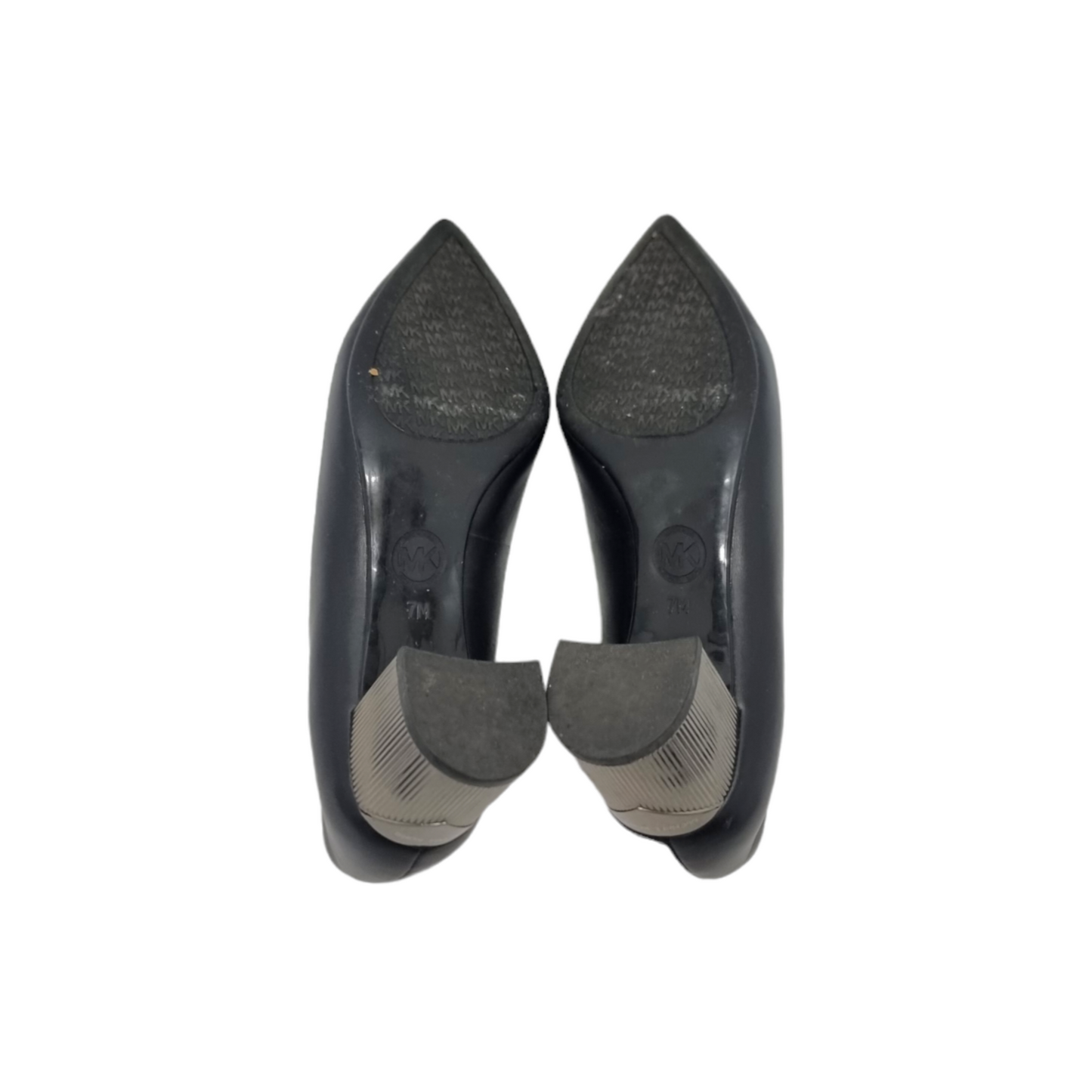 Michael Kors Paloma Flex Leather Court Shoes (Black)