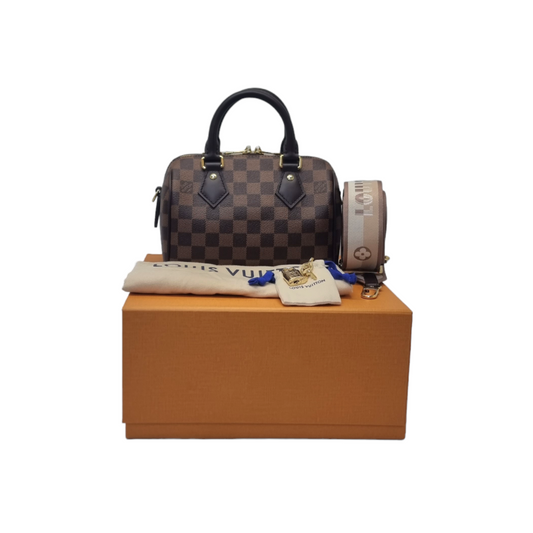 Louis Vuitton Speedy 20B Damier Ebene Ghw
