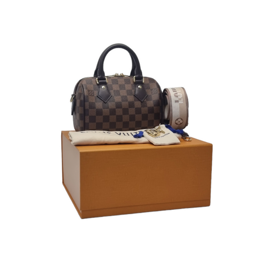 Louis Vuitton Speedy 20B Damier Ebene Ghw