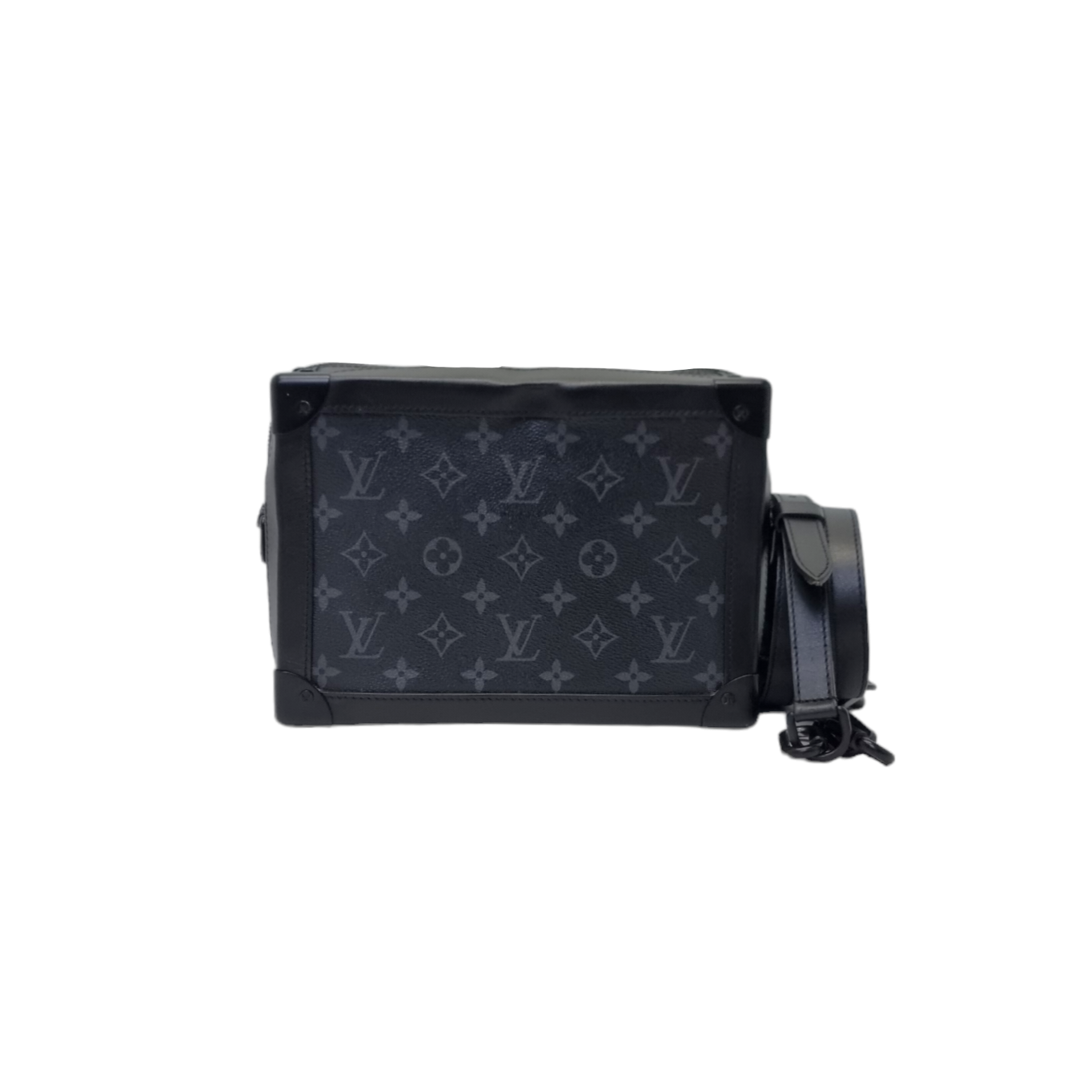 Louis Vuitton Soft Trunk Monogram Eclipse Matte Black Hardware