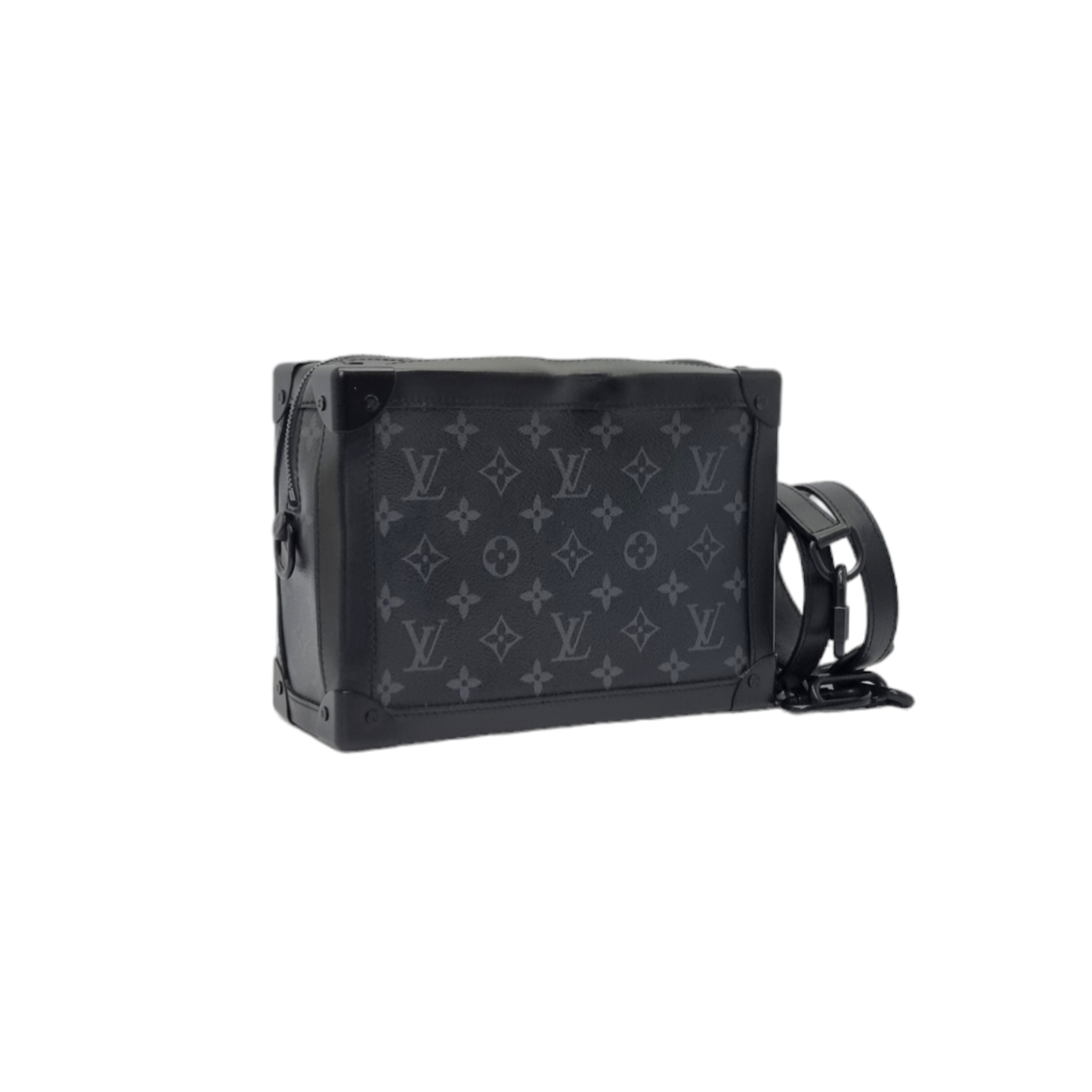Louis Vuitton Soft Trunk Monogram Eclipse Matte Black Hardware