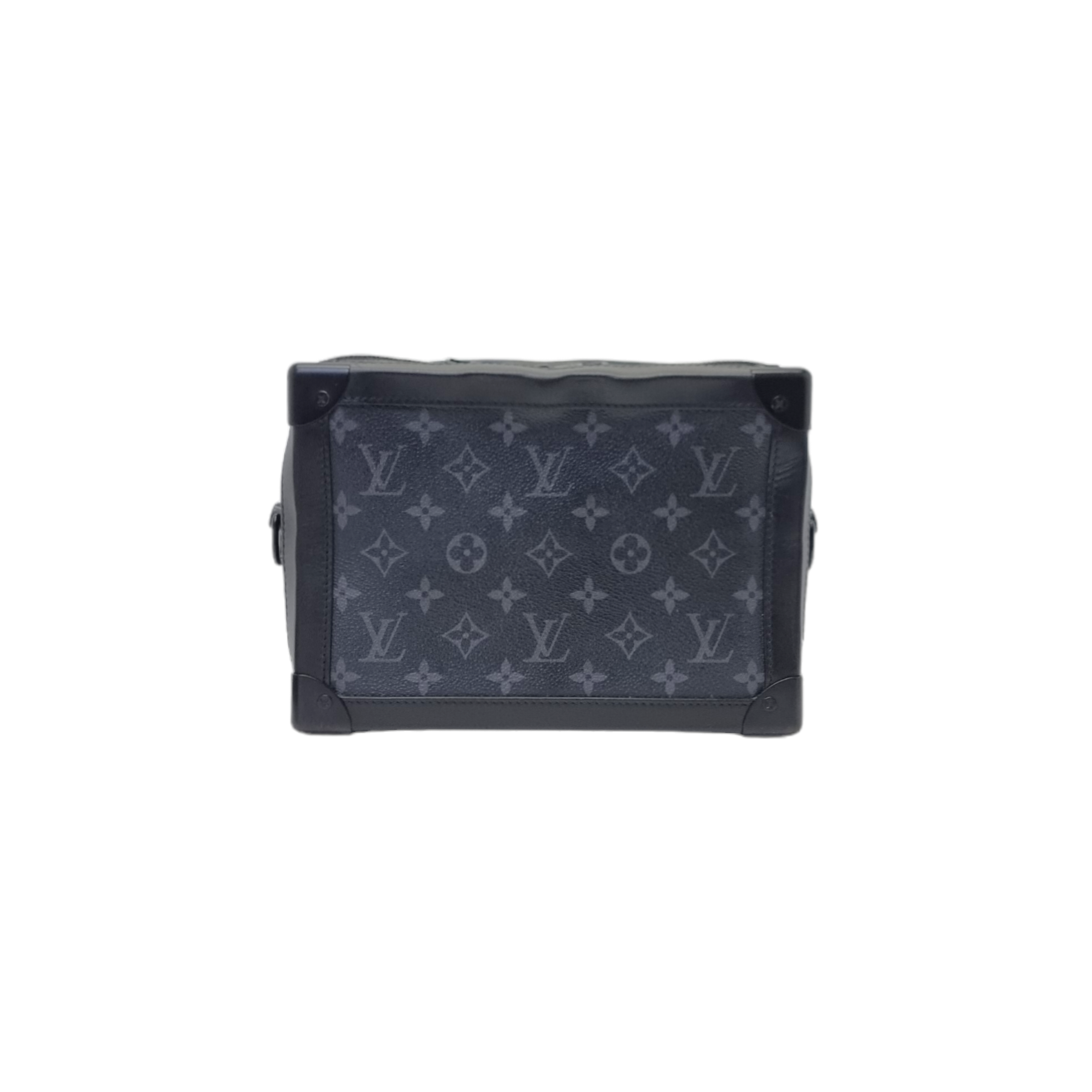 Louis Vuitton Soft Trunk Monogram Eclipse Matte Black Hardware