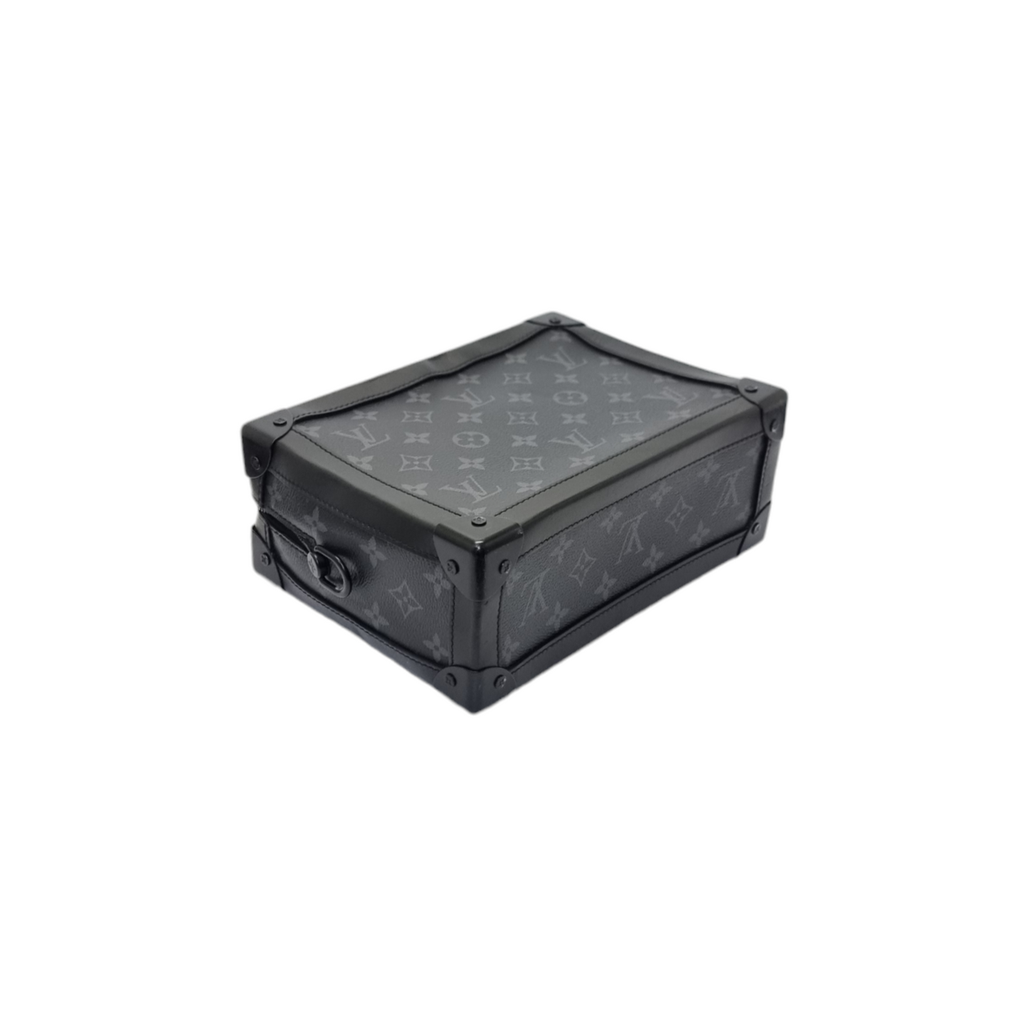 Louis Vuitton Soft Trunk Monogram Eclipse Matte Black Hardware