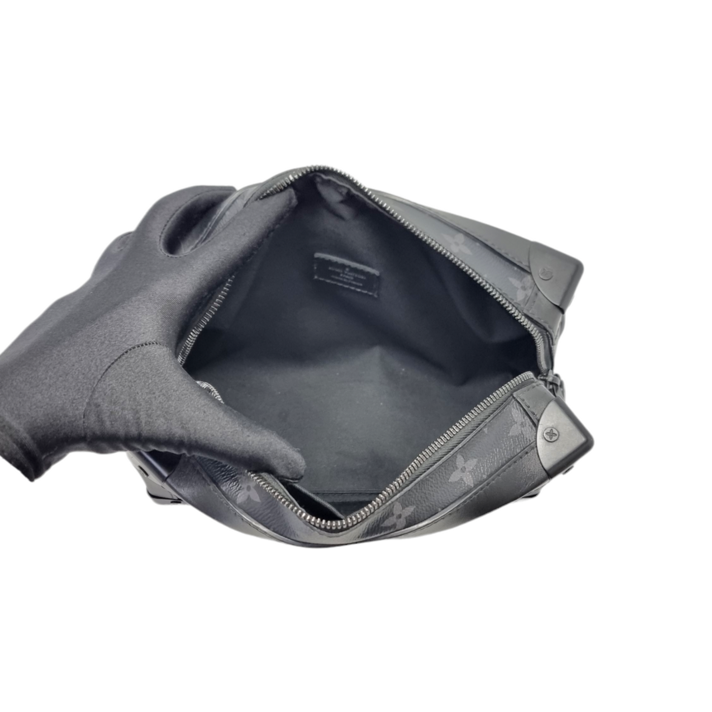 Louis Vuitton Soft Trunk Monogram Eclipse Matte Black Hardware