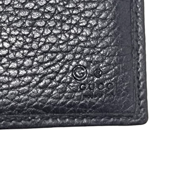 Gucci GG Canvas Bifold Wallet (Black)