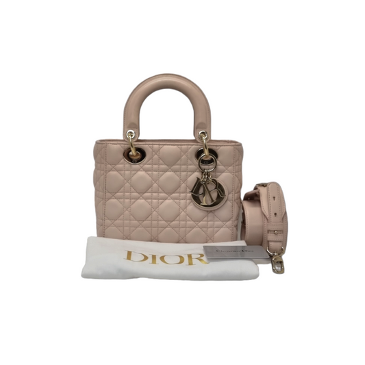 Christian Dior Lady Dior MYABC Small Bag Ghw (Pastel Pink)