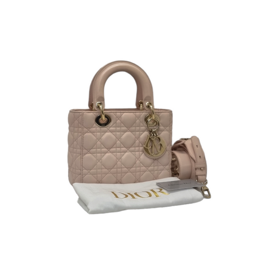 Christian Dior Lady Dior MYABC Small Bag Ghw (Pastel Pink)