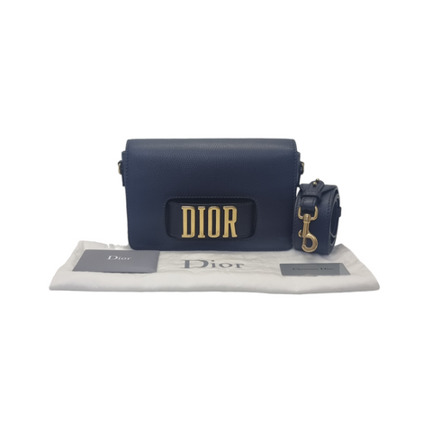 Christian Dior Dio(r)evolution Leather Crossbody Ghw (Black)