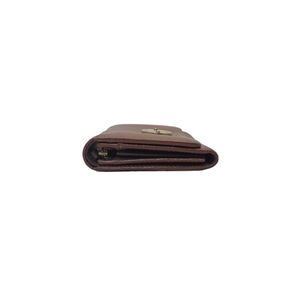 Mulberry French Leather Wallet Ghw (Brown)