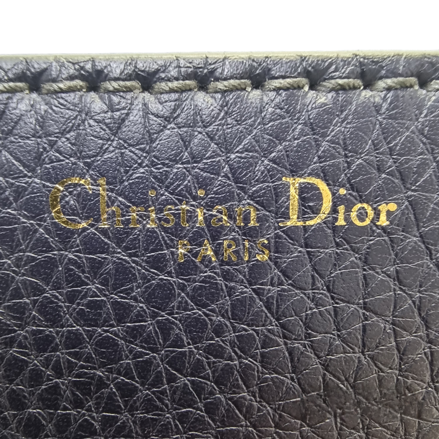 Christian Dior Dio(r)evolution Leather Crossbody Ghw (Navy Blue)