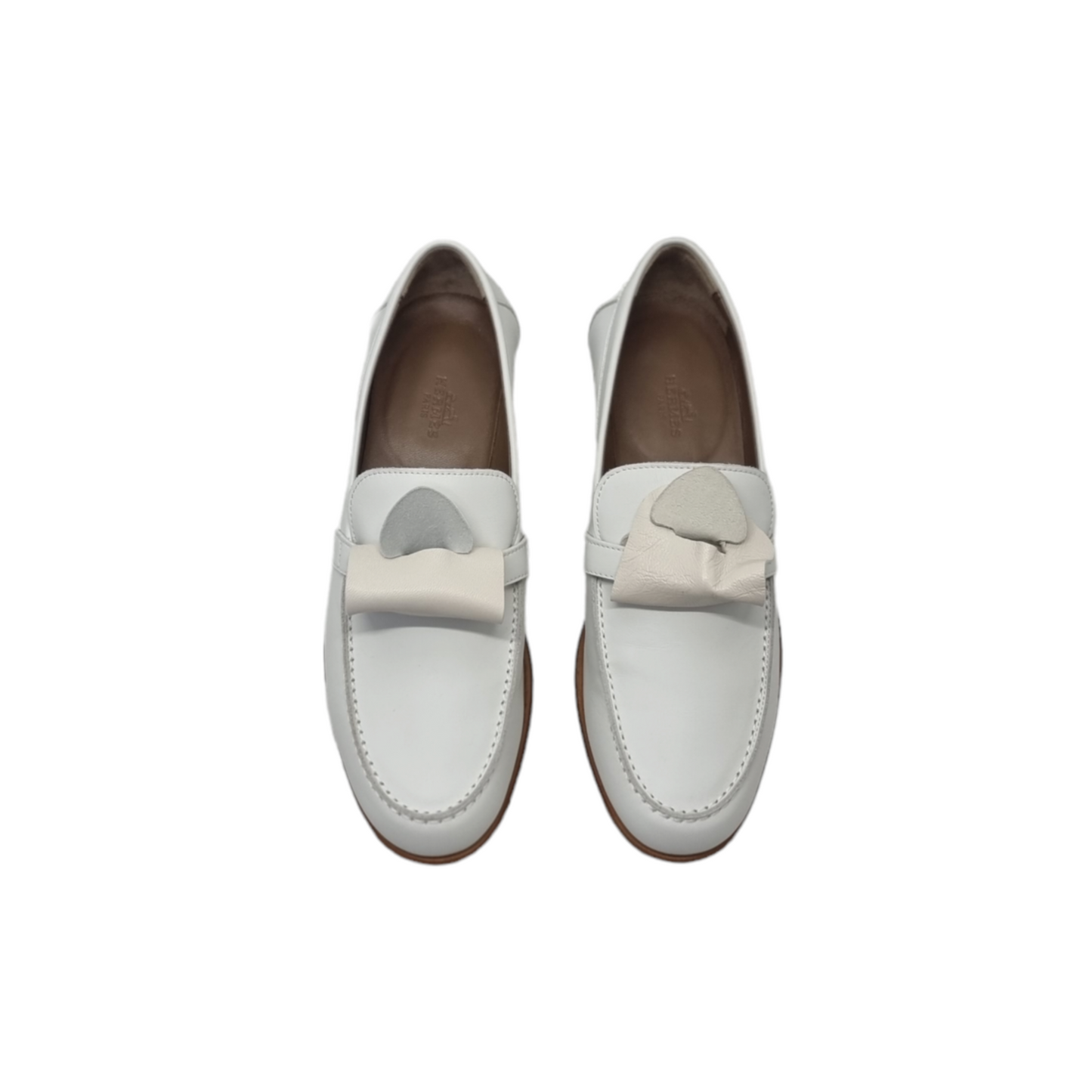 Hermes Destin Loafer Calfskin Shw (Blanc/White)