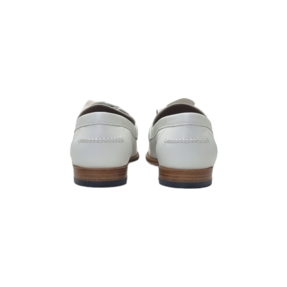 Hermes Destin Loafer Calfskin Shw (Blanc/White)