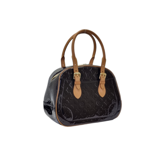 Louis Vuitton Summit Drive Amarante Monogram Vernis Shoulder Bag Ghw