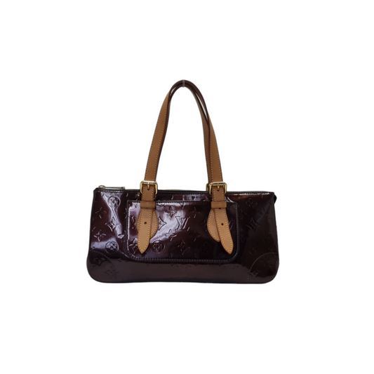 Louis Vuitton Rosewood Avenue Amarante Monogram Vernis Ghw