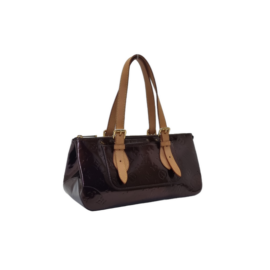 Louis Vuitton Rosewood Avenue Amarante Monogram Vernis Ghw