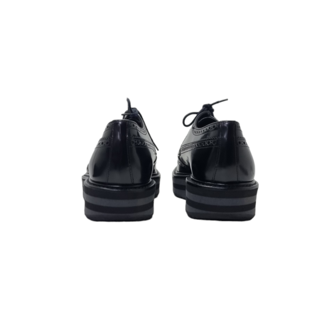 Prada Levitate Brushed Leather Derby (Black)