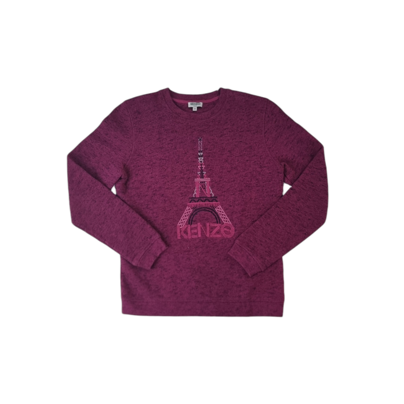 Kenzo Eiffel Tower L/S Sweatshirt (Burgundy)