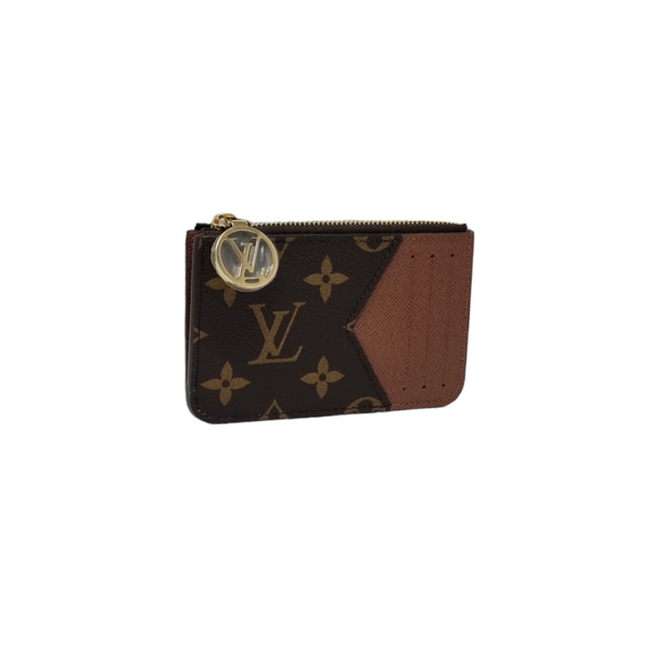 Louis Vuitton Romy Card Holder Monogram Ghw (Armagnac Brown)
