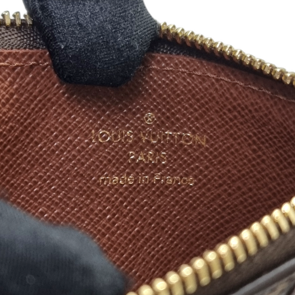 Louis Vuitton Romy Card Holder Monogram Ghw (Armagnac Brown)