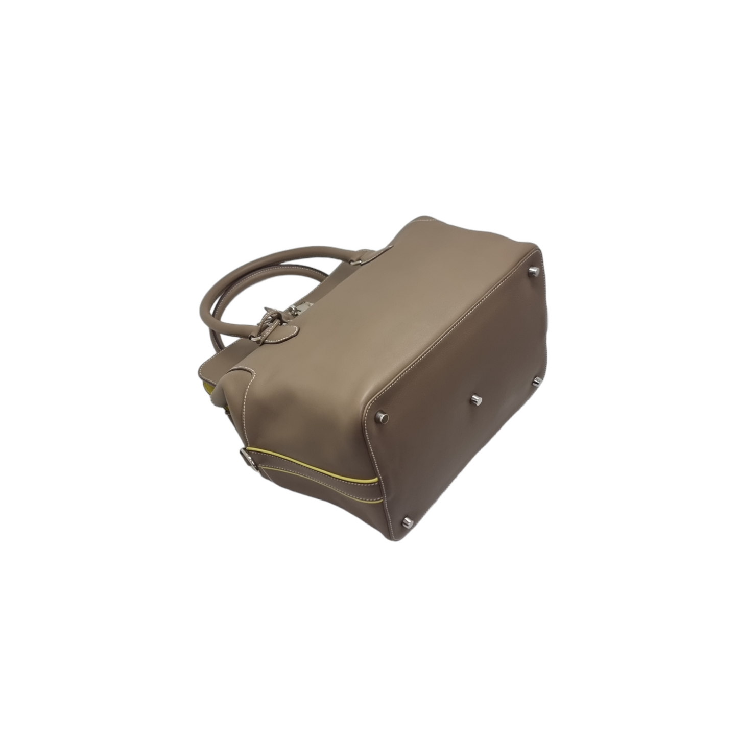 Hermes Toolbox 26 Swift Verso Craie Soufre Etoupe Phw