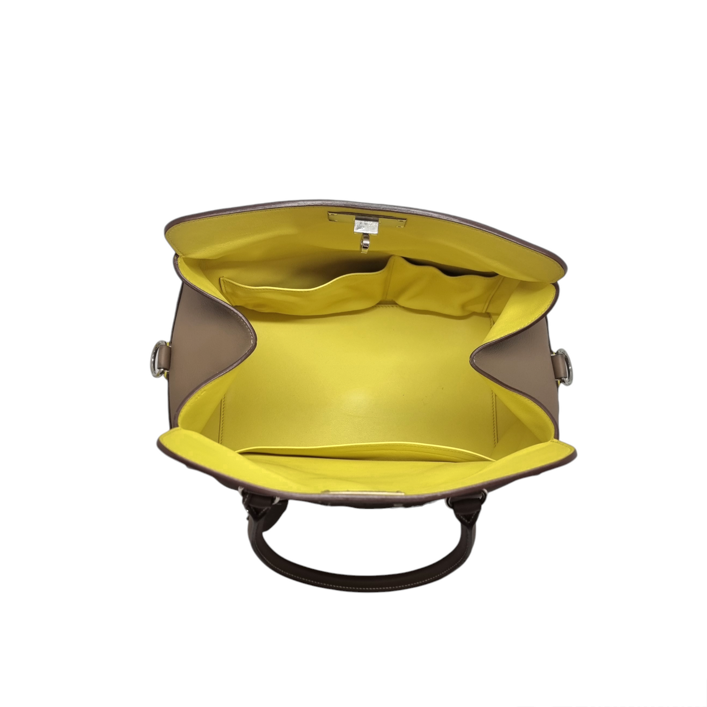 Hermes Toolbox 26 Swift Verso Craie Soufre Etoupe Phw