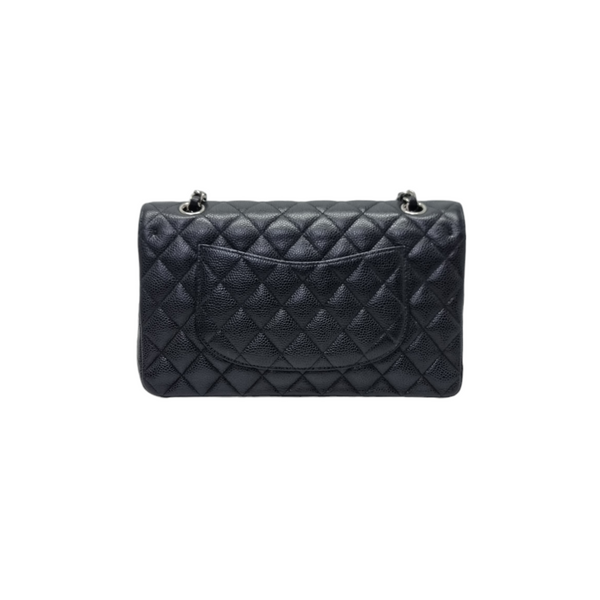 Chanel Classic Medium Double Flap Shw (Black)