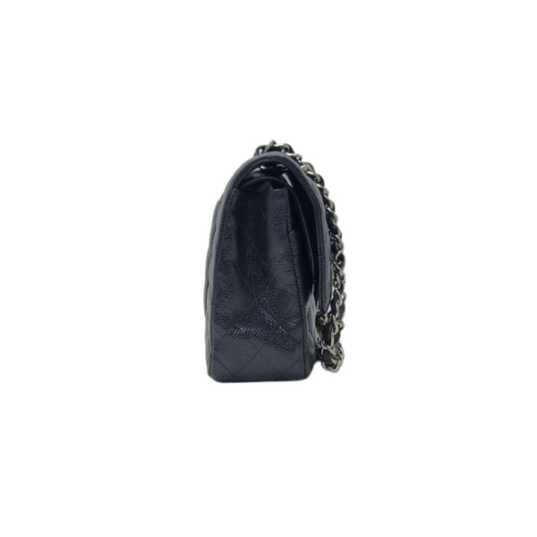 Chanel Classic Medium Double Flap Shw (Black)