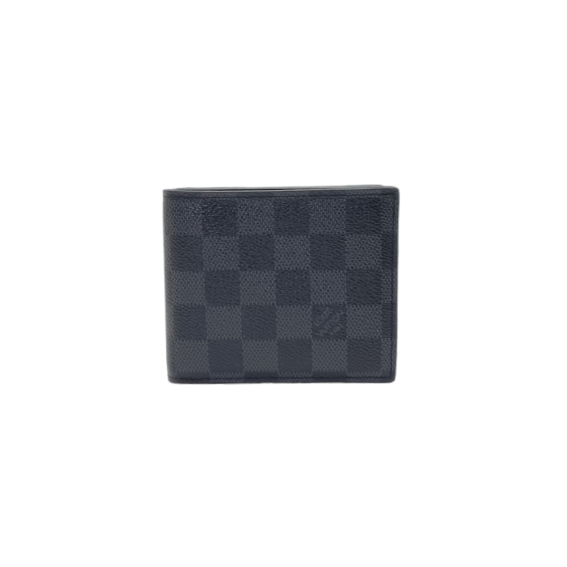 Louis Vuitton Amerigo Wallet Damier Graphite Shw (Black)