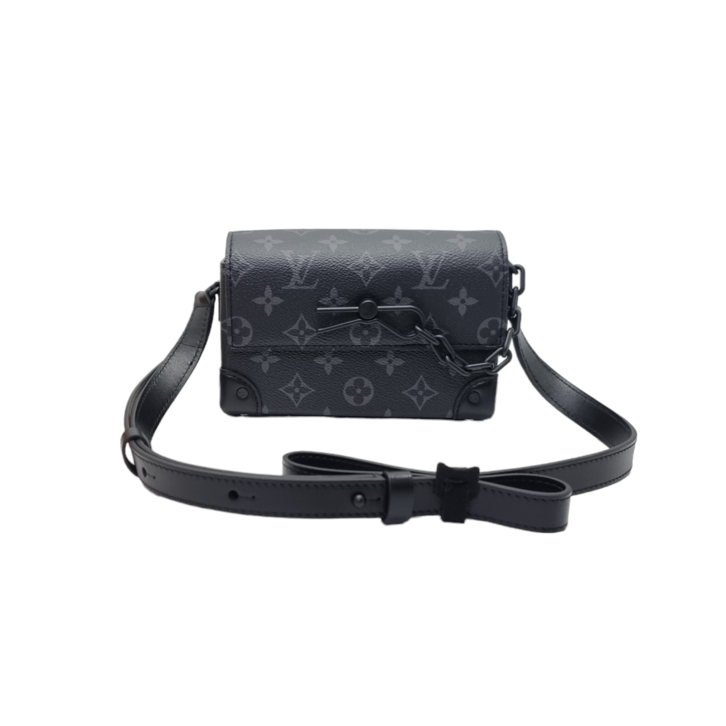 Louis Vuitton Steamer Wearable Wallet Monogram Eclipse Black Hw