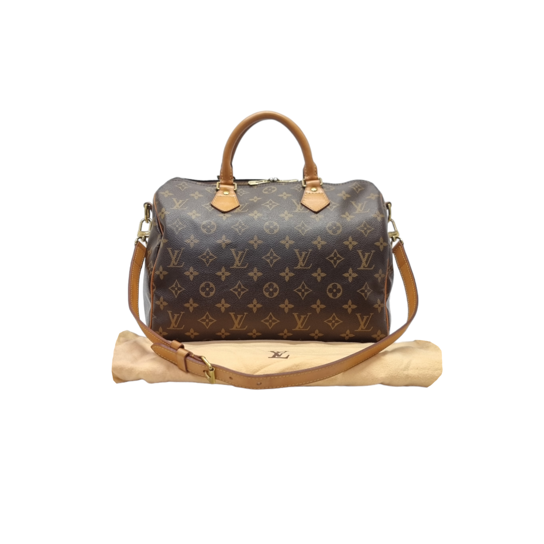 Louis Vuitton Speedy 30B Monogram Ghw