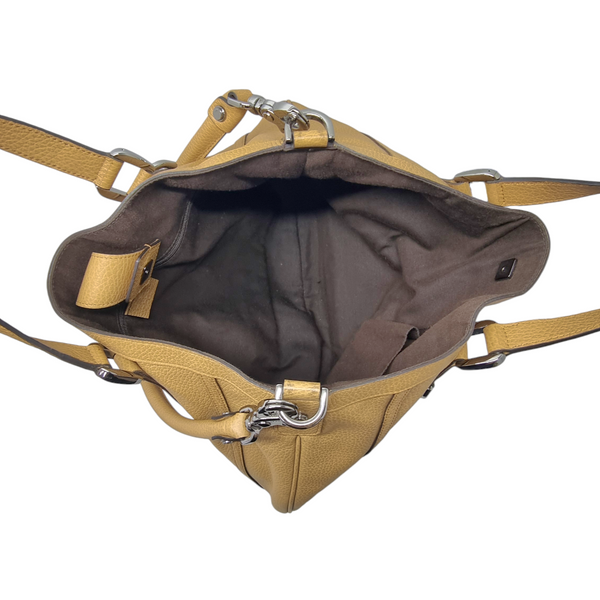 Gucci Abbey Leather Hobo Bag Shw (Brown)