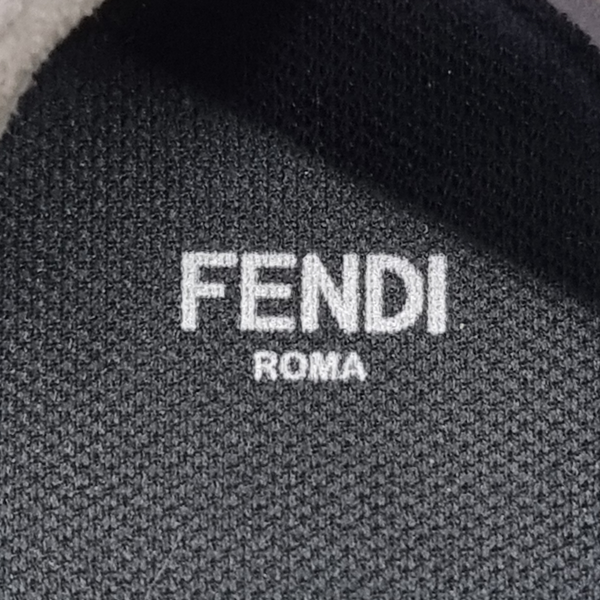 Fendi Slip On Zucca Sneakers (Tabacco Black/White)