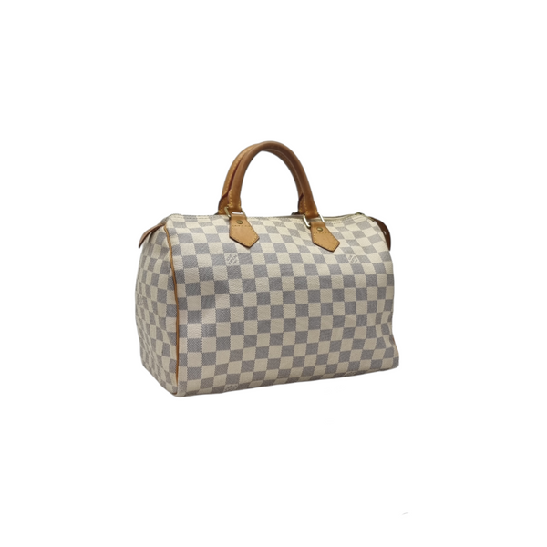 Louis Vuitton Speedy 30 Damier Azur Ghw