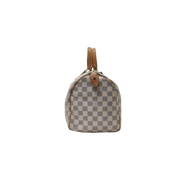 Louis Vuitton Speedy 30 Damier Azur Ghw