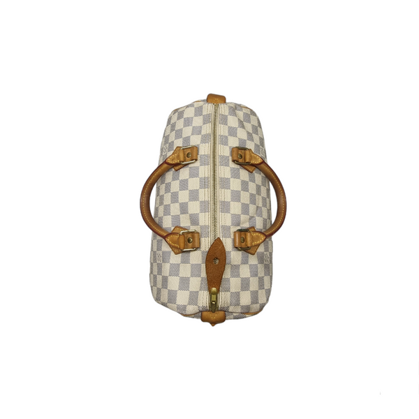 Louis Vuitton Speedy 30 Damier Azur Ghw