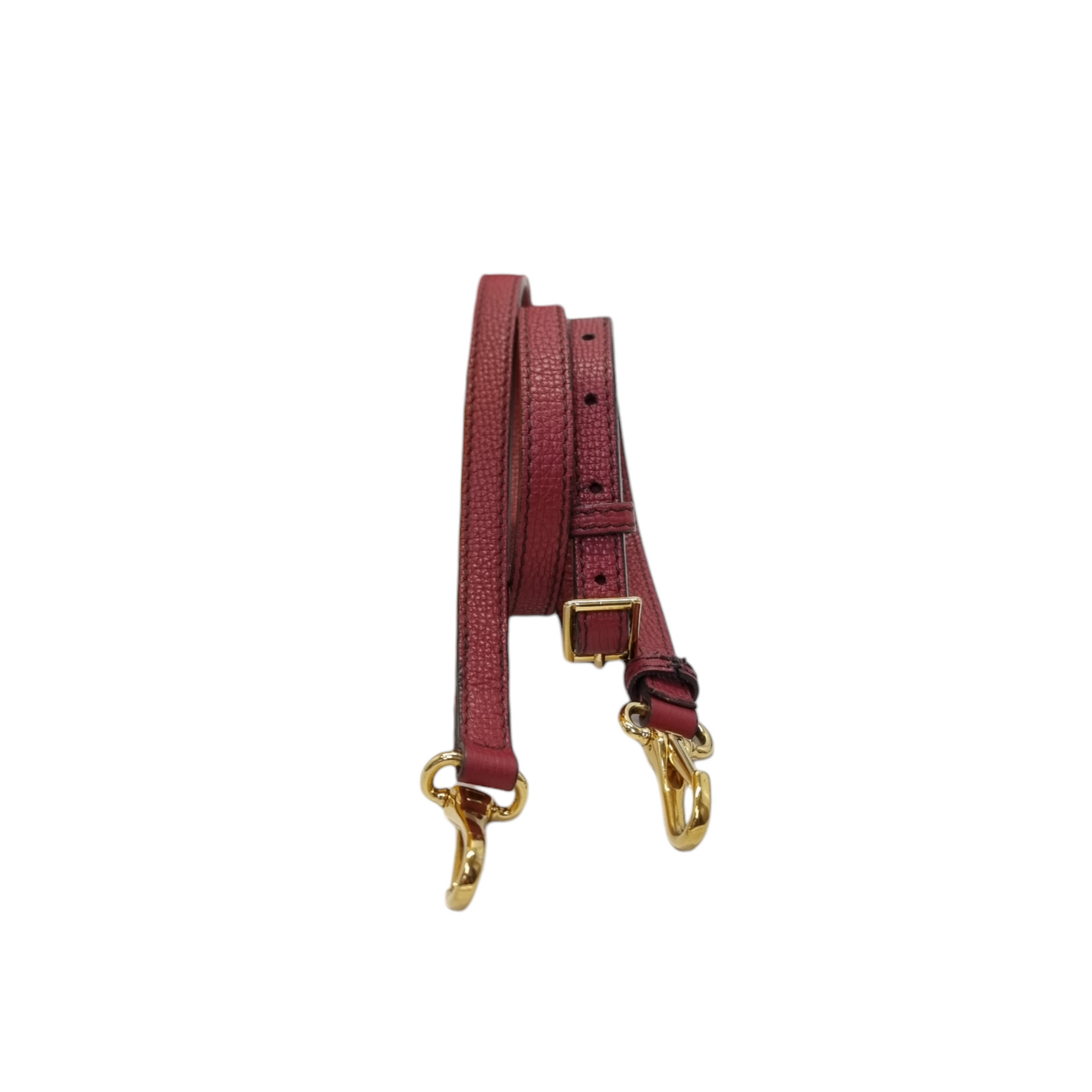 Burberry Banner House Check Leather Small Tote Bag Ghw (Red)