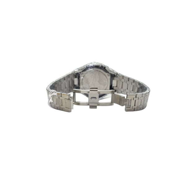 G-Shock Watch Casio Stainless Steel Casing (Silver/White)