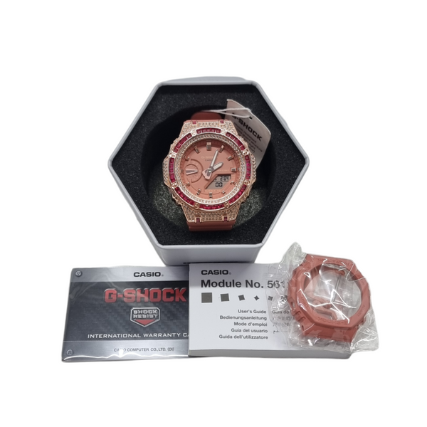 G-Shock Watch Casio Princess G Rose Gold Casing (Pink)